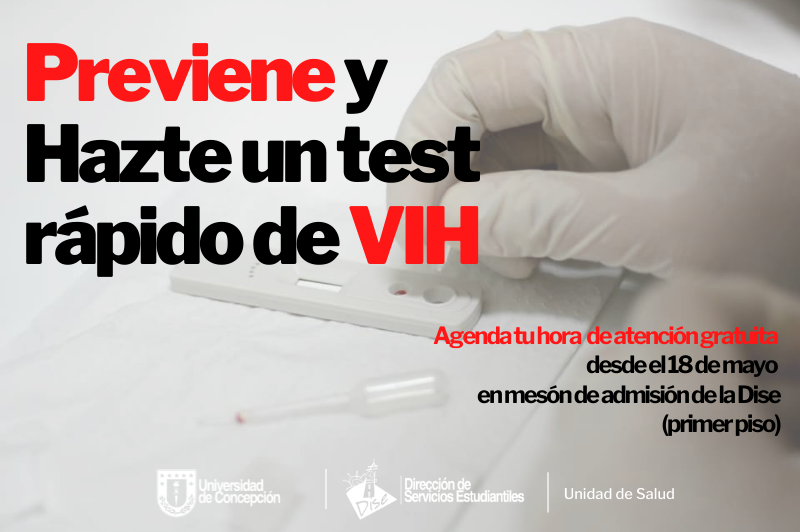 Salud Dise Inicia Campaña Preventiva De Vih Con Test Rápidos Gratuitos Dise Udec 1562